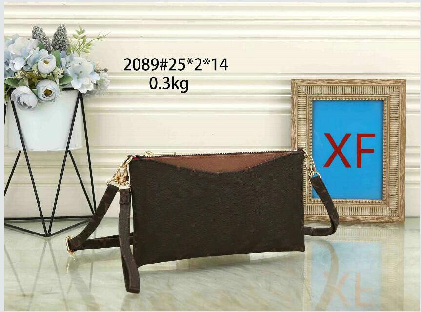 

Womens designer handbag luxury should bag fashion tote purse wallet crossbody bags backpack Small chain Purses 2089#, Brown/flower