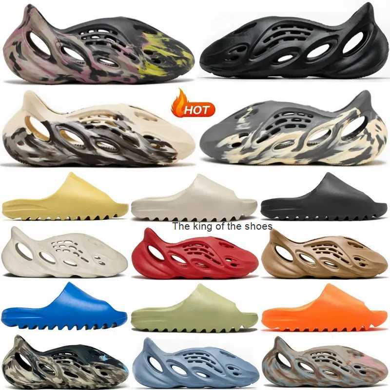 

Hot Designer Slippers Men Woman slider Foam Runners Vermillion Mineral Blue Onyx Pure Sandals Slide Slipper Ochre Bone Resin Clog Desert Ararat runr slides shoe 36-48, 11