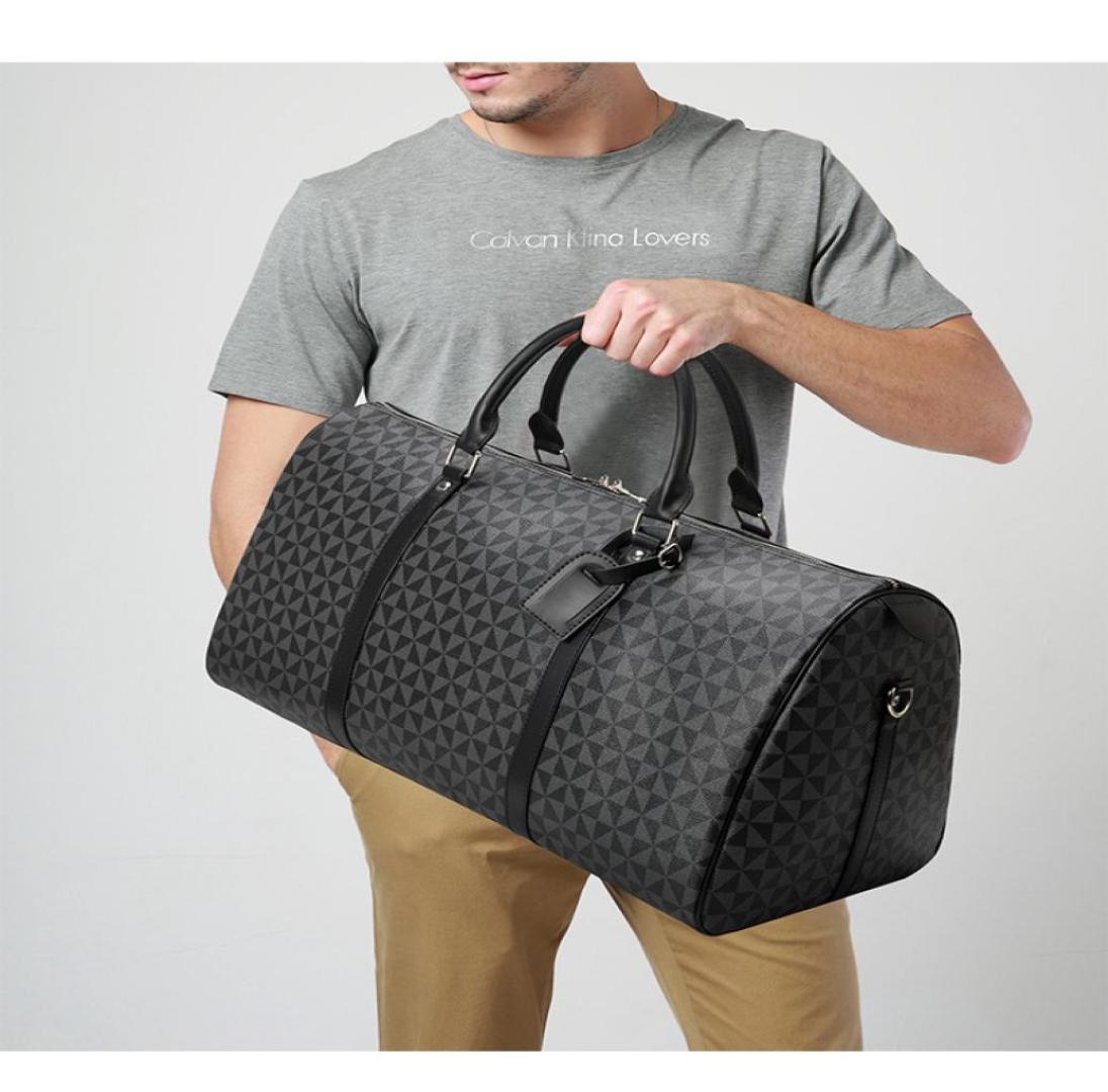 

Women Duffel Bag Luxury LargeCapacity Portable Lightweight Tote Gym Travel Bags Men039s Business Sac Luggage Totes designer Le3876043, Sky blue
