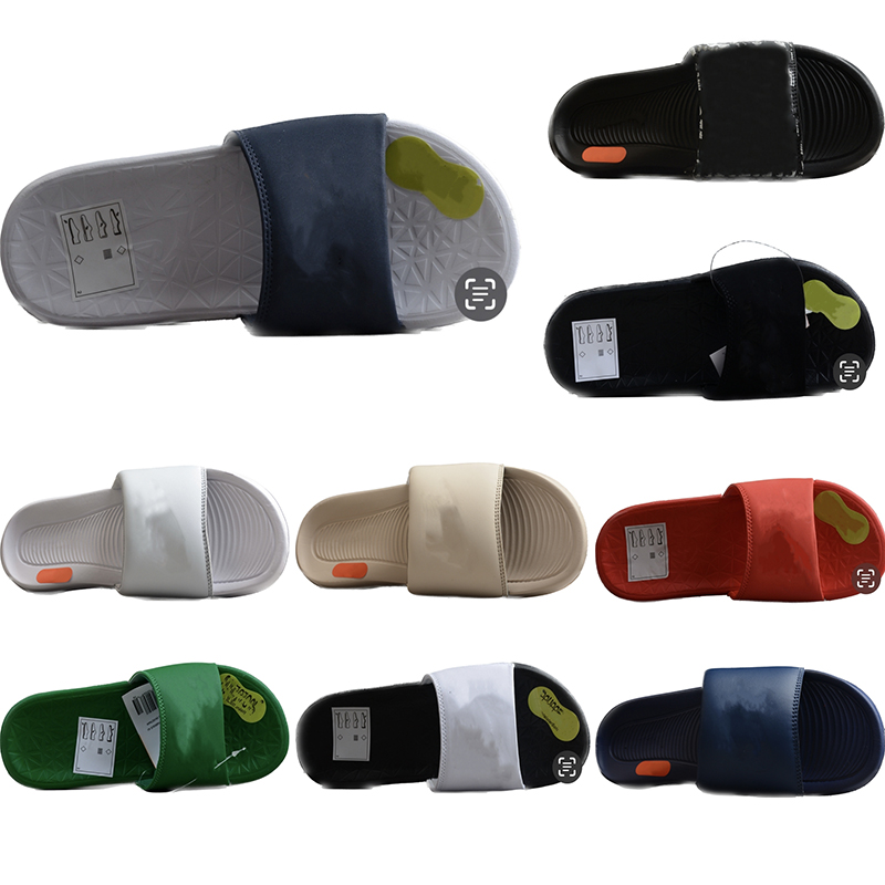 

2023 Designer Victori One Slide Mix Sports Shoes Slippers Flat Sandals OFFCOURT SLIDE Comfortable Non-slip Beach Slipper Black Red green blue Casual Slide XB1, 06