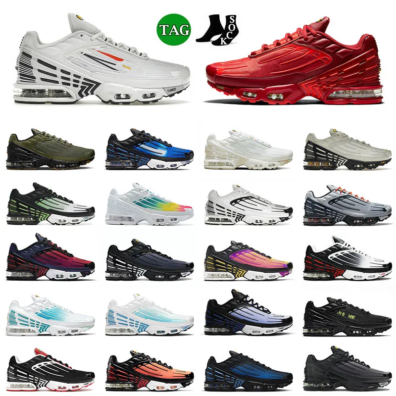 

Top Fashion Plus 3 Tn III Running Shoes Big Size 12 Tuned Tns Crimson Red Obsidian Unity Halloween Ghost Green Tn3 Mens Women Trainers Sneakers 36-46, A27 black royal 39-46