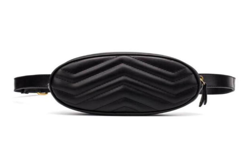 

Whole New Fashion Pu Leather marmont Handbags Women Bags Fanny Packs Waist Bags Handbag Lady Belt Chest bag wallet purse 06891504440, Black