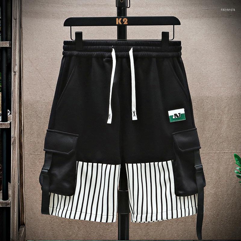 

Men's Shorts Summer Men's Casual Cotton Knee-Length Pants Sports Outwear Loose Elastic Waist Joggers Gyms Trousers Wide Sweatpants, Grey