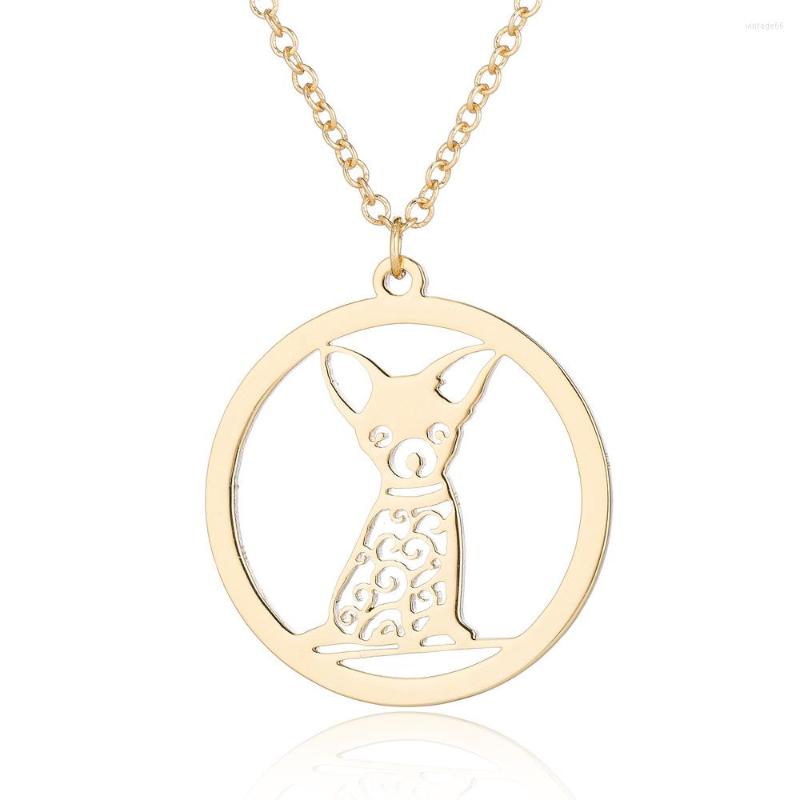 

Pendant Necklaces Pet Jewelry Chihuahua Dog For Women