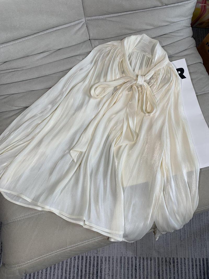 

Women' Blouses Flutter Shirt Loose Fit Casual Fashion 2023 Summer 0416, White