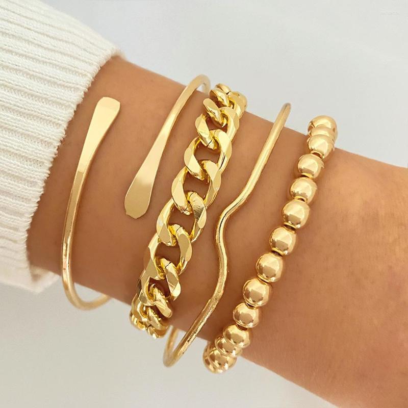 

Strand 2023 Bracelet For Women Vintage Simple Chain Combination Fashion Opening Adjustable Set Byx