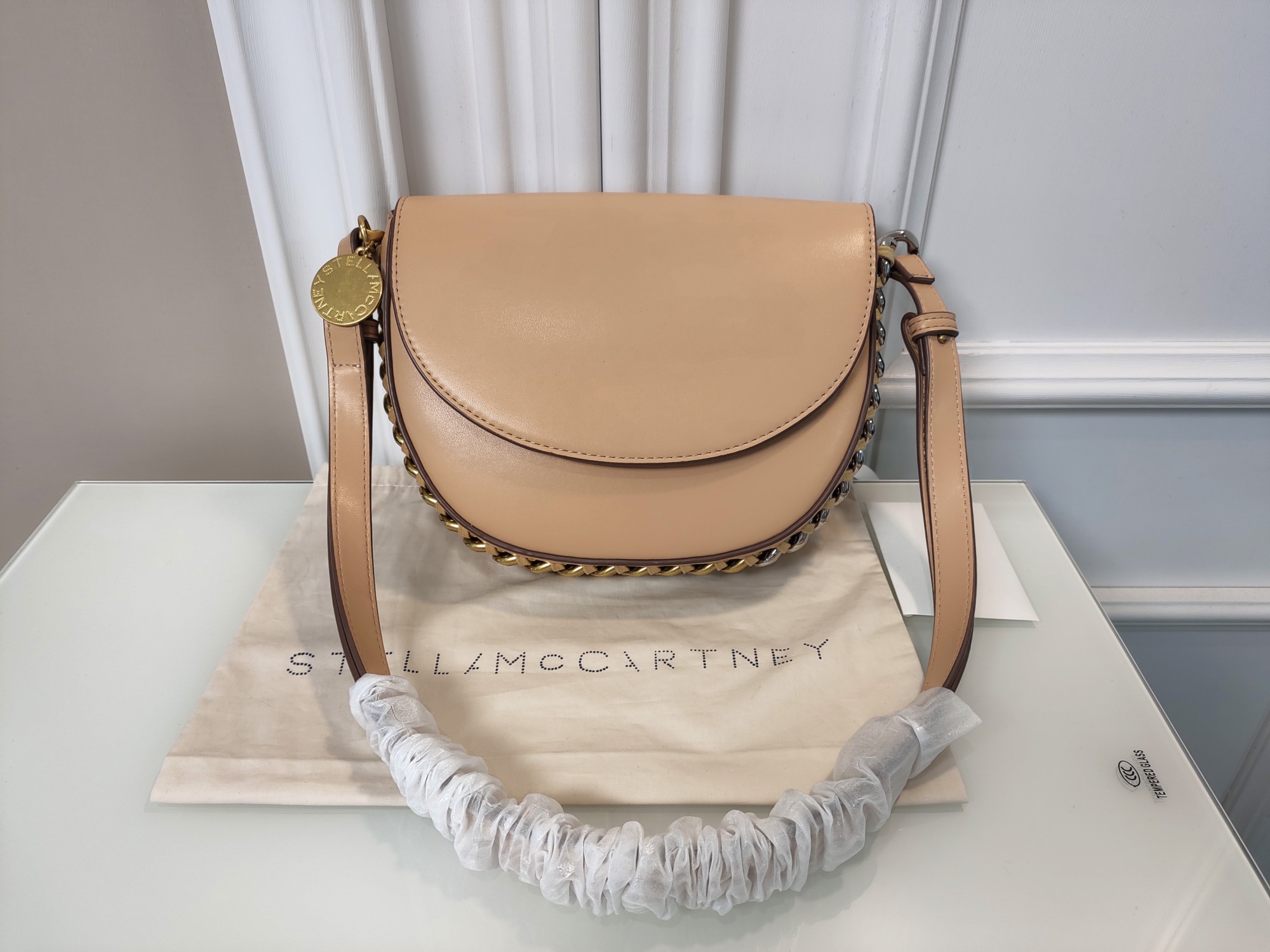 

5A Designers New Fashion women Shoulder bag Stella McCartney high quality leather shopping bag Handbags, Pink