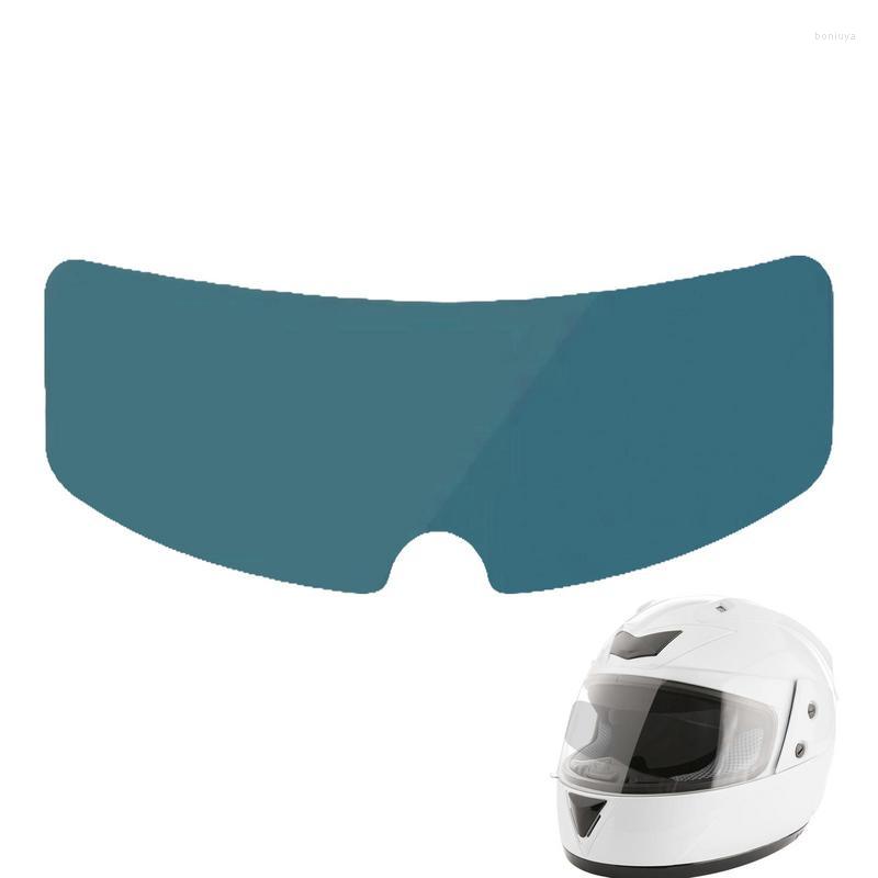 

Motorcycle Helmets Waterproof Anti-Fog Lens Stickers Clear Patch Film Protective Sun Visor Screen Shield For Motorbike, White