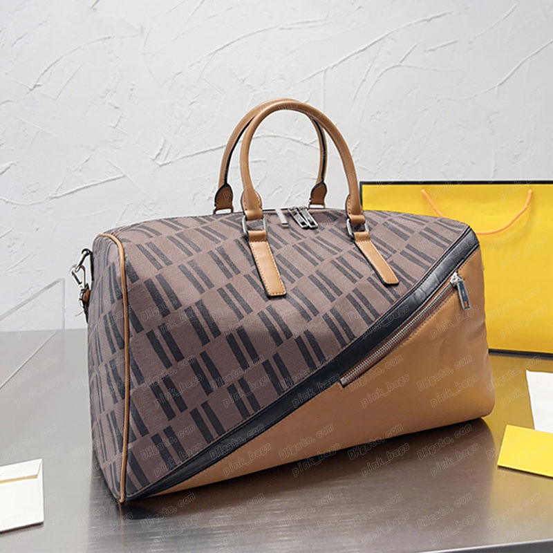 

Womens Large Capacity Designer Duffel Bag Luxury Travel Handbag Classic P Shoulder Bag Men Sport Outdoor Travelling Luggage Packs 2305262BF, Fe#1