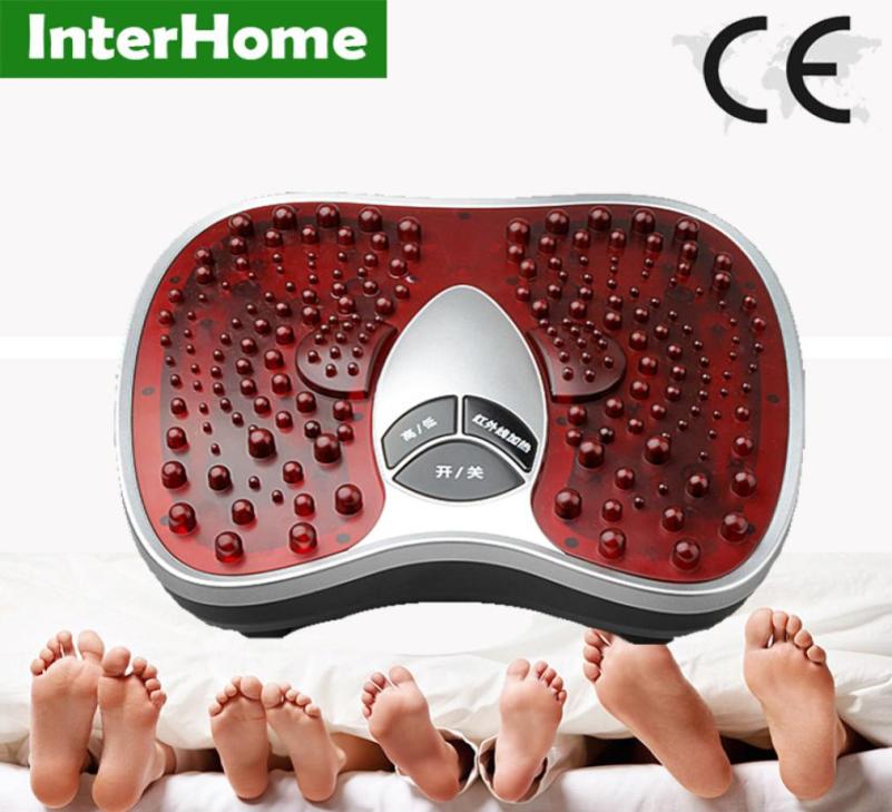 

New Foot Reflexology Electric Vibrating Foot Massage Infrared Heat Therapy Body Relax Blood Circulation Warm Cold Feet Massager5718411