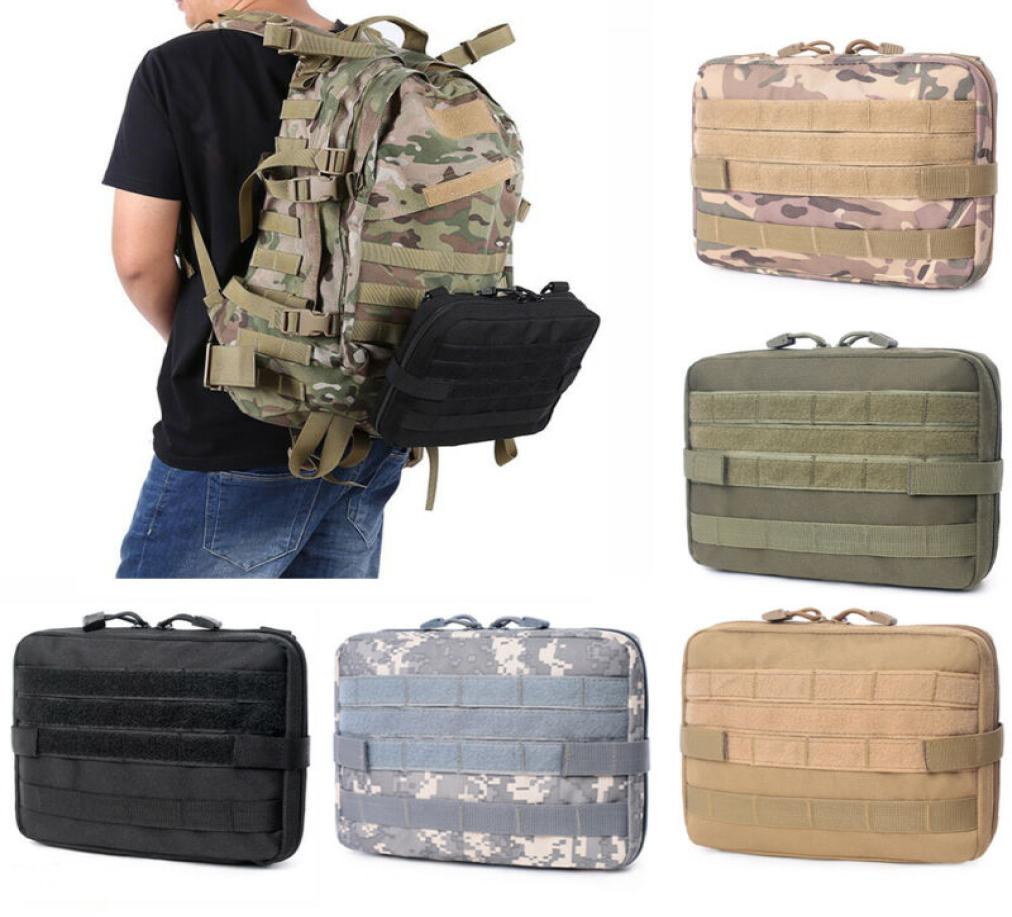 

Multifunction Medica Tactical Molle Pouch CyberDyer Pocket Organizer Waist Fanny Bag9056359, Black