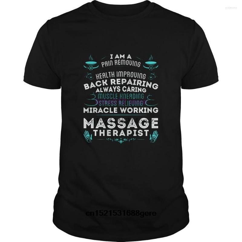 

Men's T Shirts Funny Shirt Massage Therapist Girl Tee Tshirt Men, Camel