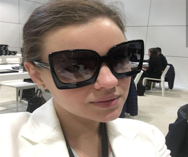 

Square Sunglasses 2019 New Style Sun Glasses Design Women Big Frame Eyewear For Outdoor Shades Goggles Oculos1709869