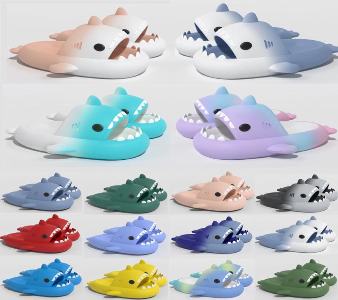 

Outdoor mens Slide Gradual Shark Feet Slippers Outside Women039s Indoor Home Bathing in Summer Antislip Couples Wear EUR 36472381281, Beige