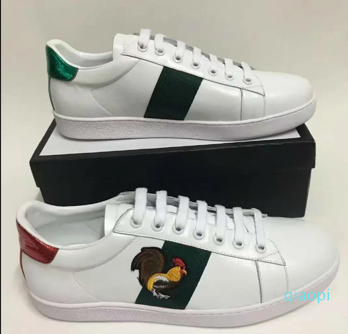 

Design Casual Shoes green blue red stripe bee tiger snake tennis unisex sneaker for men women big size sneakers, Glitter