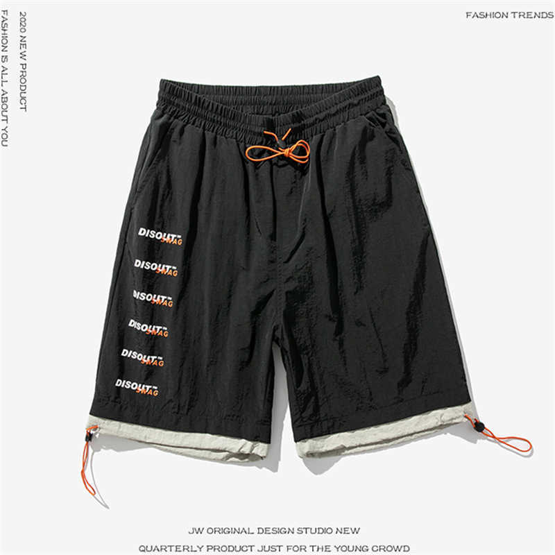 

Ice Silk Shorts Men's Capris Summer Thin Loose Outerwear Big Pants Zichao Brand Quick Dried Middle Pants Casual Pants4E0W, 8888 khaki