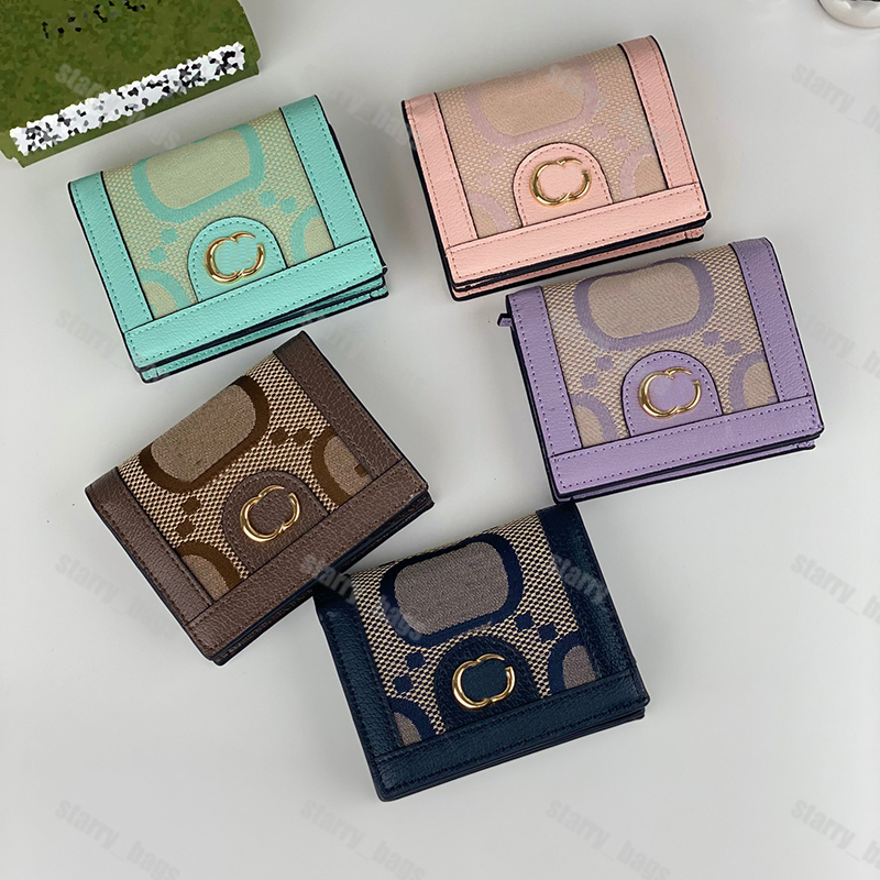 

Designer wallet for Men Small Canvas Wallets Mono gram Purse With Credit Card Slots Womens Jumbo Handbag G Ophidia Bag Cards Holder Poucht, G1