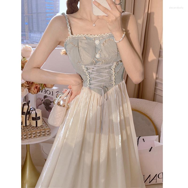 

Stage Wear Ballet Waltz French Small Fairy Style Suspended Dress Spring/Summer 2023 Female, Slipdress