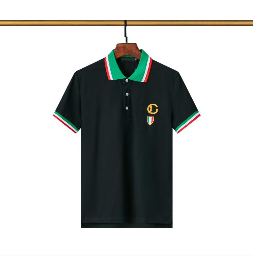 

2023 polo Designer T shirt Summer short Sleeve men polos embroidery Tee Men Women Lovers luxury T-shirts Fashion 100% Cotton top quality, White