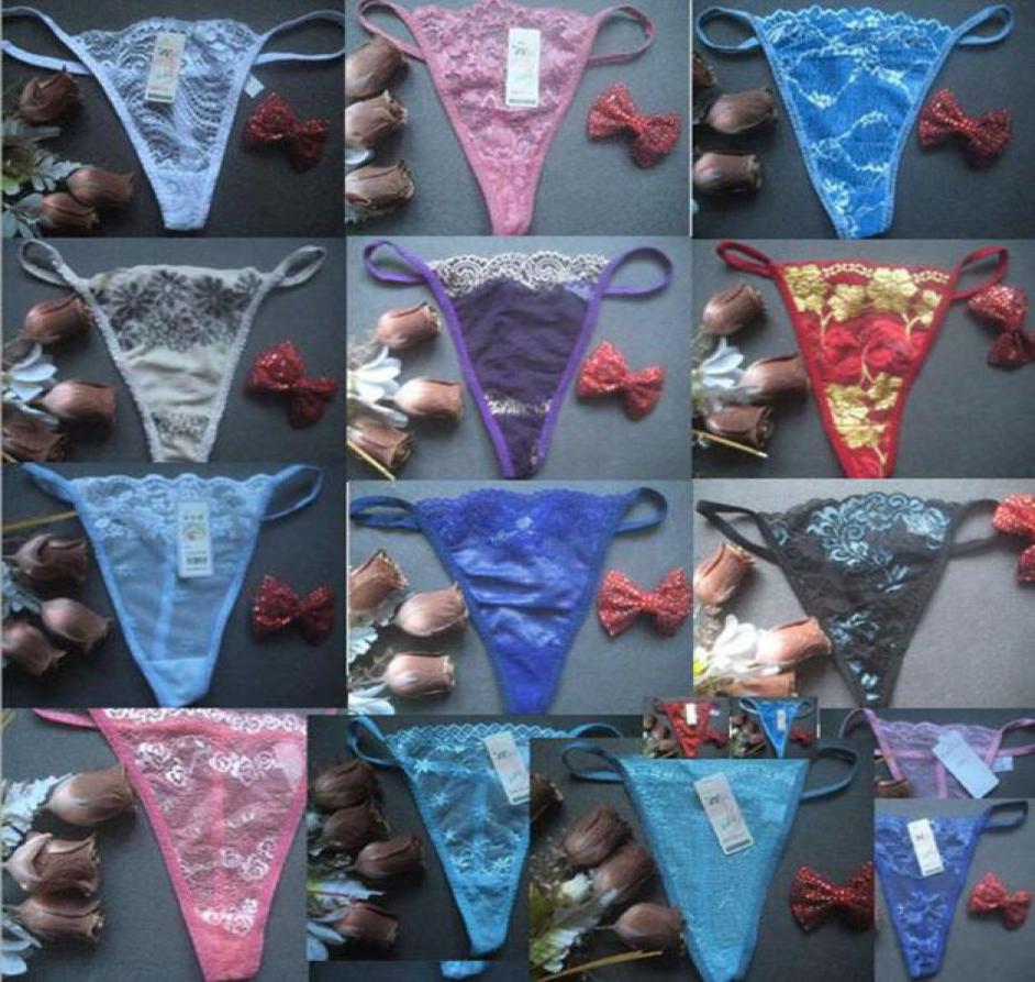 

New llingerie sexy micro thongs breifs underwear intimates erotic sheer see through panties bras cute breifs silk thongs Gstring 6200799, Multi-color