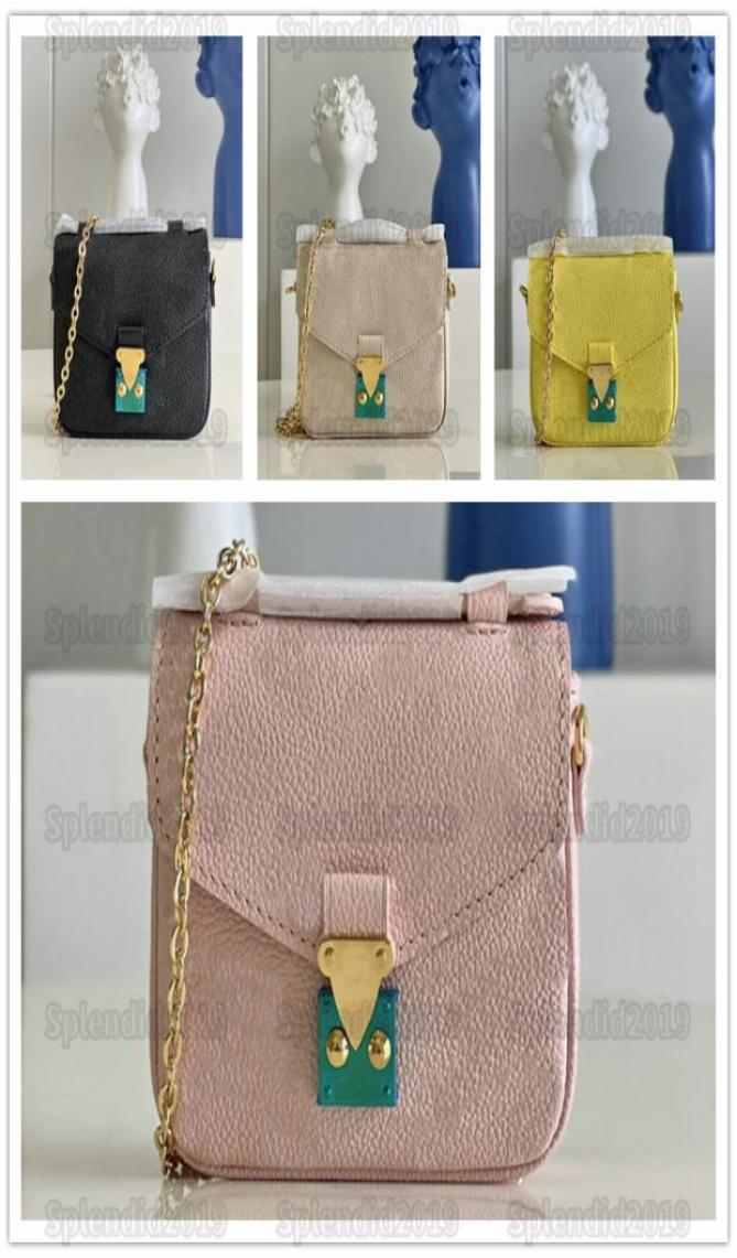 

Mini Micro Metis Messenger Bag Handbag Monograms Empreinte Leather Chain Iconic Slock Clasp Ladies Shoulder Crossbody Bags Purse 2272273, Beige