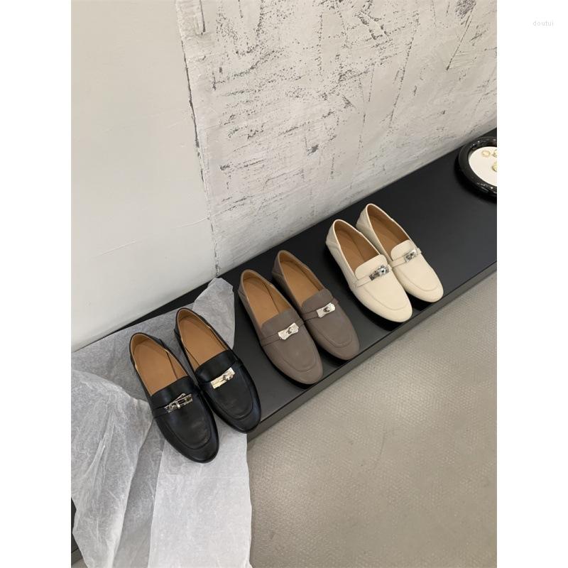 

Slippers Shoes Flat Slipers Women Luxury Slides Loafers Cover Toe Shallow 2023 Designer Rubber Fabric Hoof Heels Fashion Basic