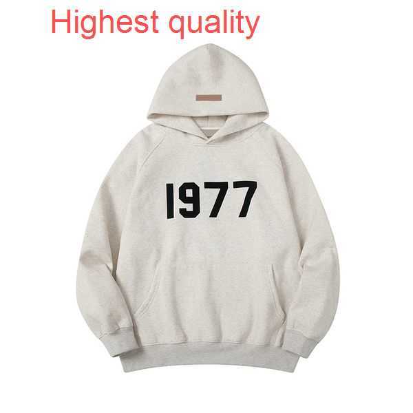 

Fear of Essentialhoodie 1977 Designer Essen Hoody Men Essentail Pullover Oversized Clothing Quality Mens Hooded Refflective Letter Print 6 BS45, 12