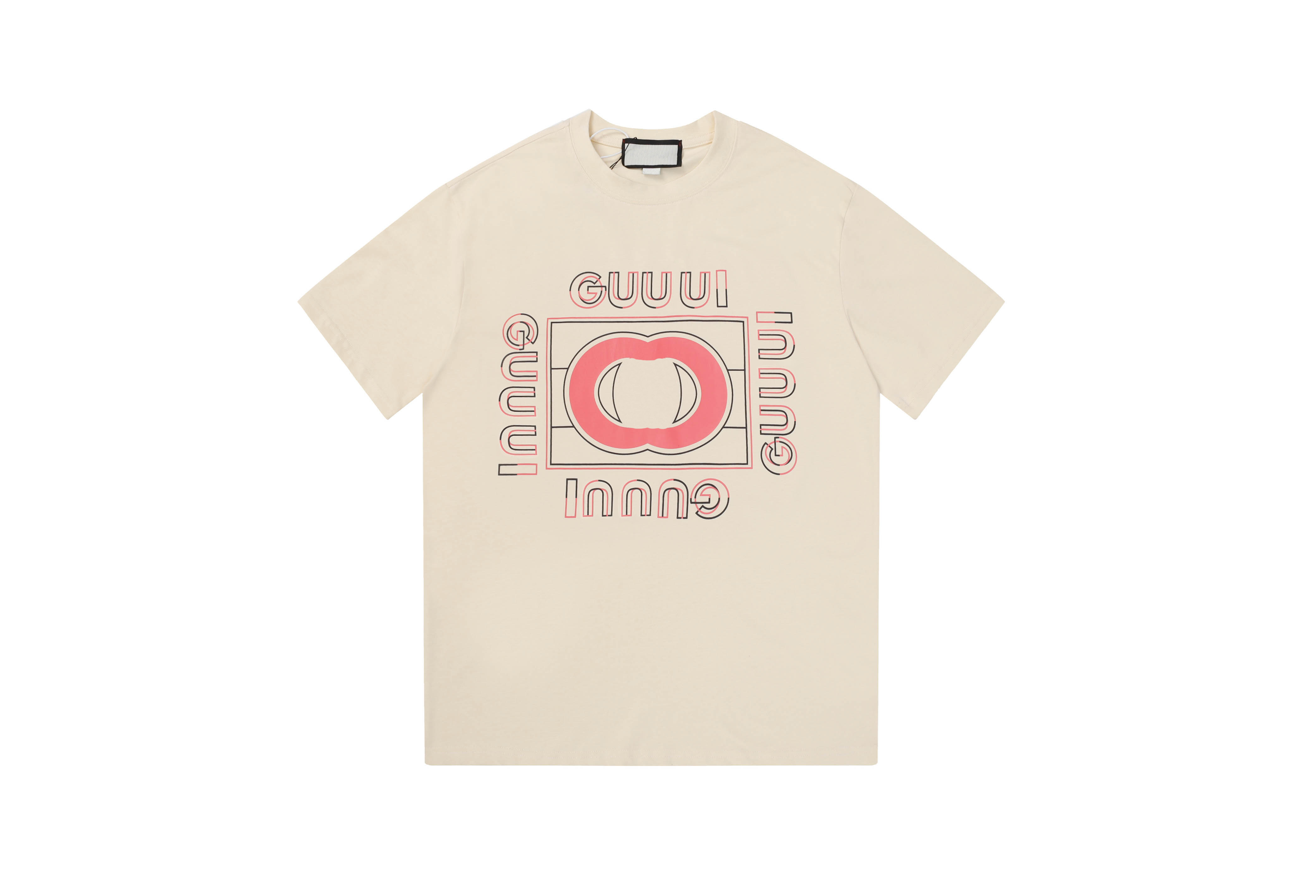 

2023 designer men's t-shirt trendy summer crewneck letter short sleeve outdoor fashion casual wear, 01