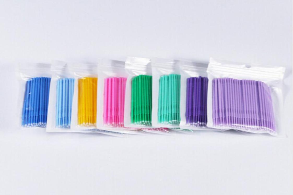 

500PCS Disposable MicroBrush Eyelash Extension Tools 3 Size S M L Individual Lash Removing Tools 2540682