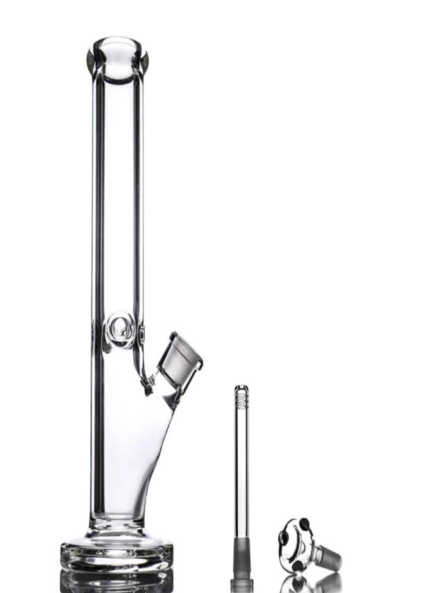 

9mm Thick Glass Water Bong Hookahs Straight 18 14 12 inches With elephant Joint Super pipe bongs big dab rig2470739