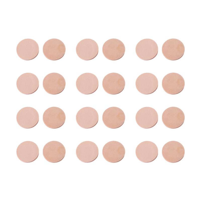 

Makeup Sponges Applicators & Cotton 24Pcs Sponge Round Powder Puff Latex Facial Removal Pads