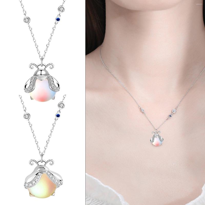 

Chains Summer Necklaces Design Clavicle Women's FireflyPendant Light Chain Simple Necklace Luxury & Pendants