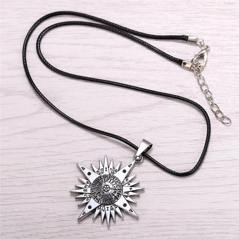 

Chains Silver Plated Anime D.Gray-man Metal Necklace Allen Logo Pendant Cosplay Accessories Jewelry Christmas Gifts HF10368