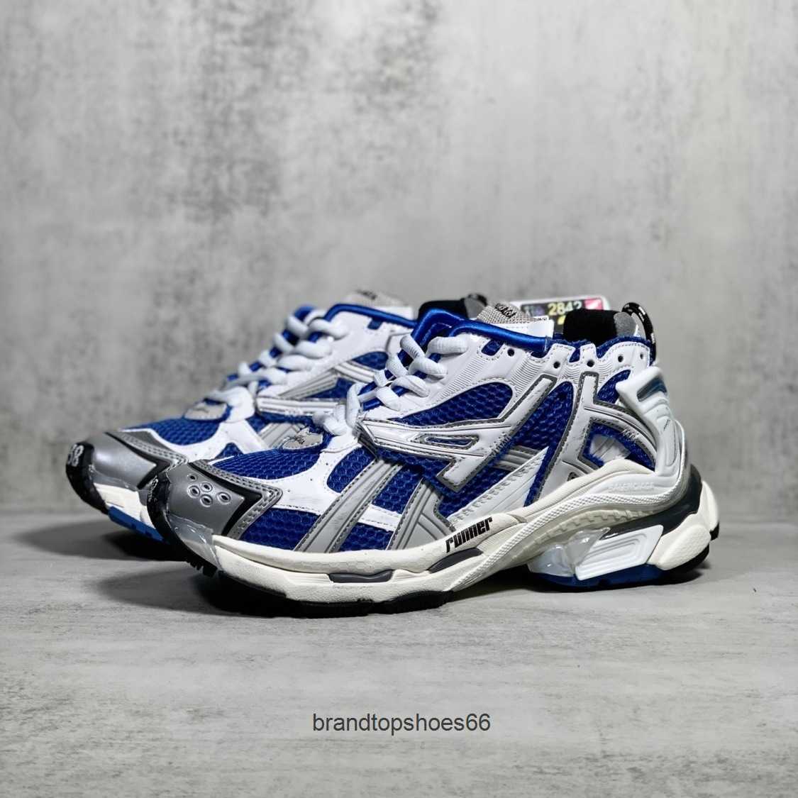 

Designer Edition Old Sport Shoes Balencg Top 2023 23 Paris Runner Generation Mens Graffiti Dirty Thick Shoe Sole Sports Couple Rfpx