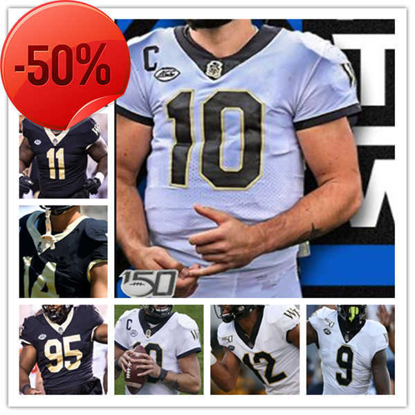 

Ncaa College Wake Forest WF Football Jerseys Mitch Griffis Sam Hartman Coby Davis Christian Turner A.T. Perry Jahmal Banks Donavon Greene Ke'Shawn Williams Morin 4XL, Men white