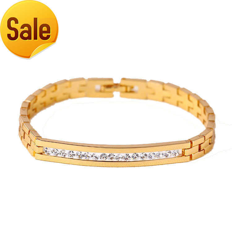 

71311 Xuping Jewelry Fashion Hot Sale Watch bracelet with 18K Gold Plated