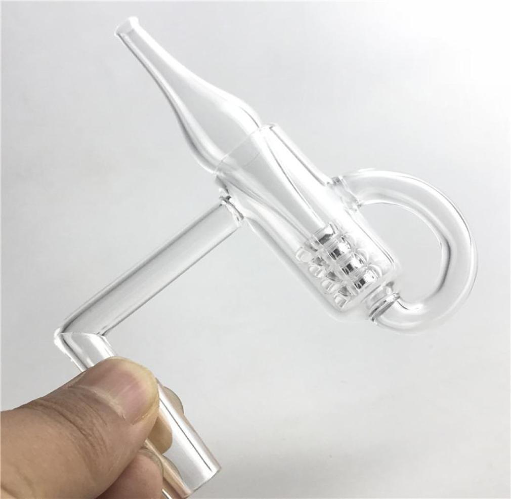 

New quartz banger nail diamond knot carb cap dab quartz insert bowl quartz diamond loop banger with 10mm 14mm 18mm male female5234371