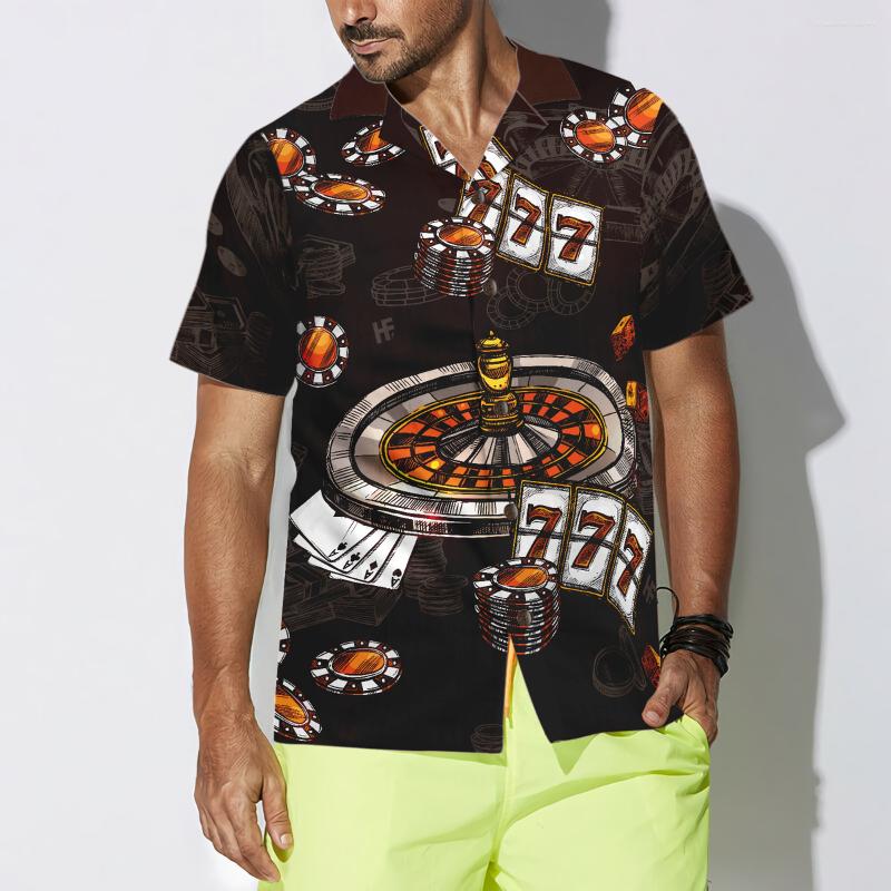 

Men' Casual Shirts I Would Rather Be At The Casino Hawaiian Men' Shirt Fashion Print Resort Top2023, Csnsxx49