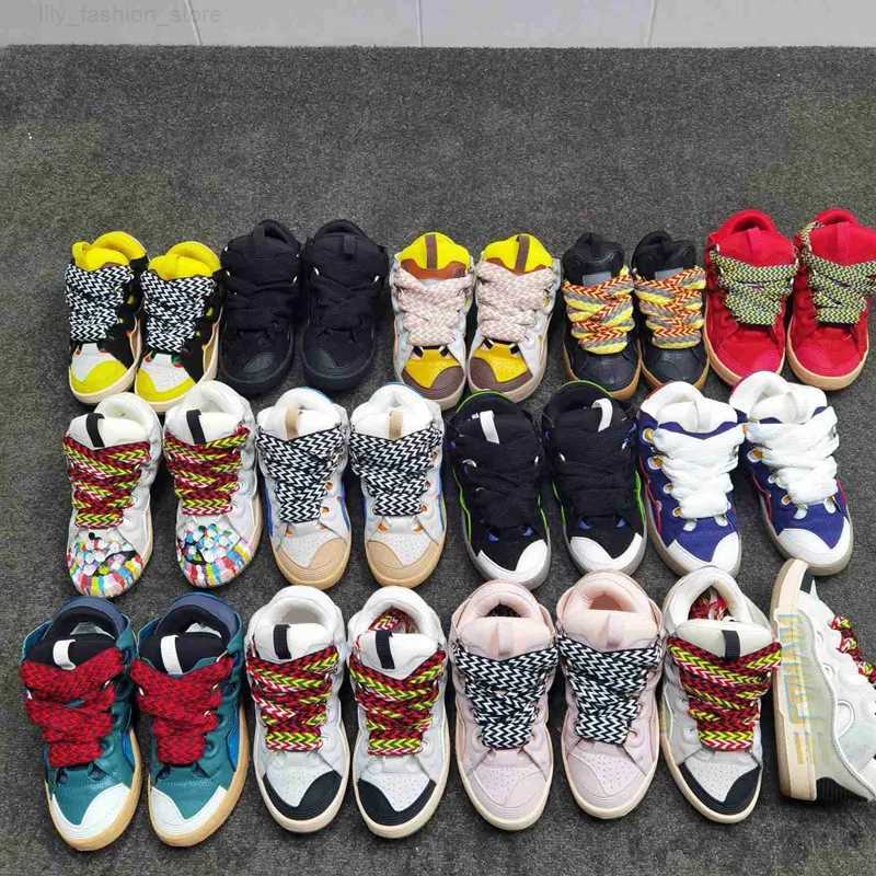 

top quality Casual Shoes X Designer mesh woven Lace-up shoes style extraordinary embossed Leather Curb sneakers mens womens in nappa calfskin shoe Rubber, 18