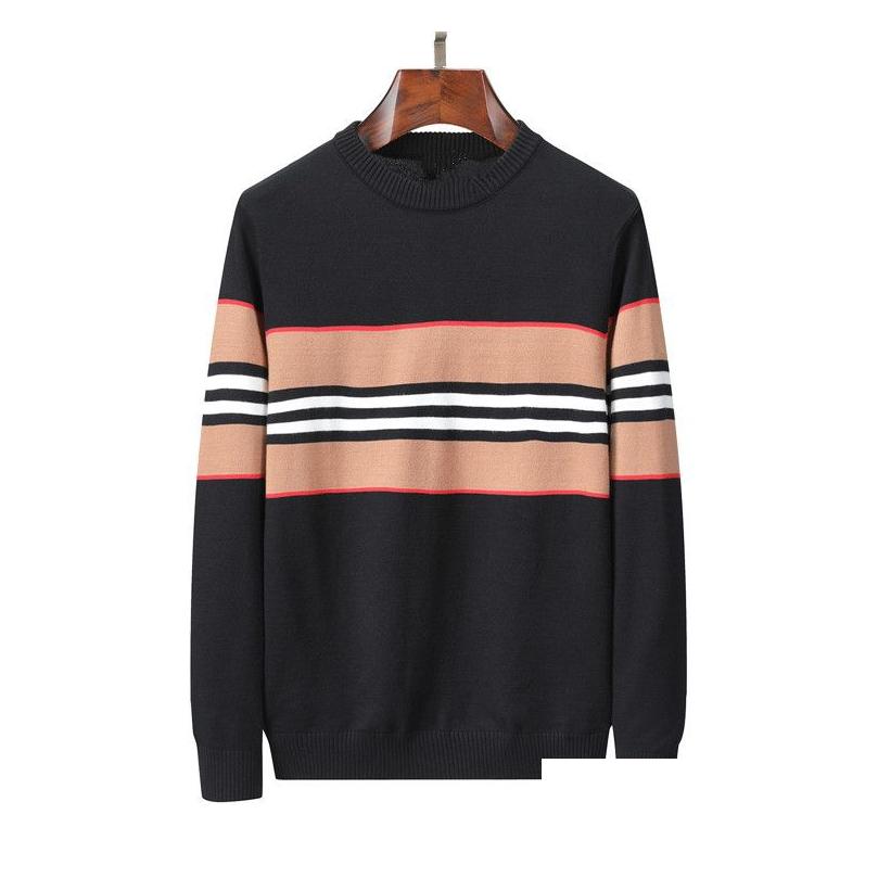 

Men'S Sweaters Mens Designer Retro Classic Luxury Sweatshirt Men Bub Letter Embroidery Round Neck Comfortable Highquality Jumper Fas Dhjro