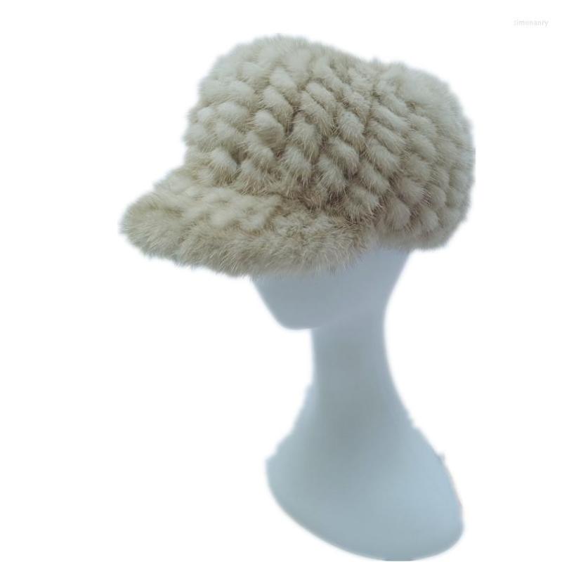 

Ball Caps Women Real Baseball Knited Female Hat High Visor Beanie Winter Hats, Black