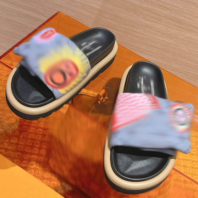 

2023 Fashion all colors slides slippers shoes running casual outdoor sneaker good perfect leather ladies sandals size us 4.5-8.5 -227, Picture color