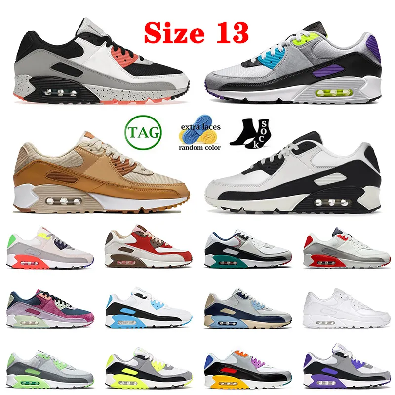 

Sports 2023 Arrival 90 Running Shoes Phantom Coconut Milk Caramel What The Light Blue Swingman Airmaxs 90s Viotech Men Women Trainers Sneakers Max Big Size 13, C26 36-45
