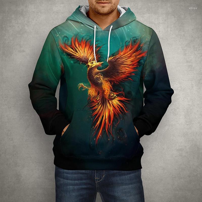 

Men's Hoodies 2023 Phoenix Bird Men Women Casual 3D Printed Fashion Long Sleeves Sweatshirts Cool Streetwear Pullover Coat, Fa300-3