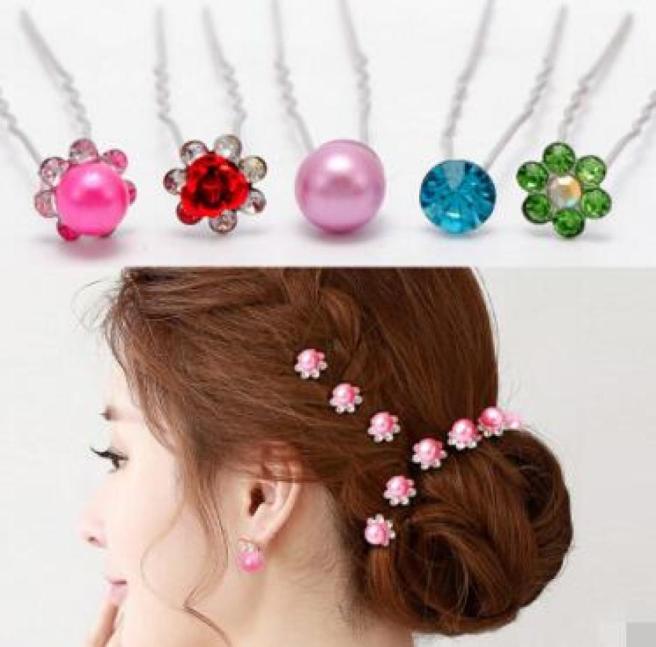 

Wedding Accessories Bridal Pearl Hairpins Flower Crystal Rhinestone Hair Pins Clips Bridesmaid Women Hair Jewelry 150 pcs 2329898