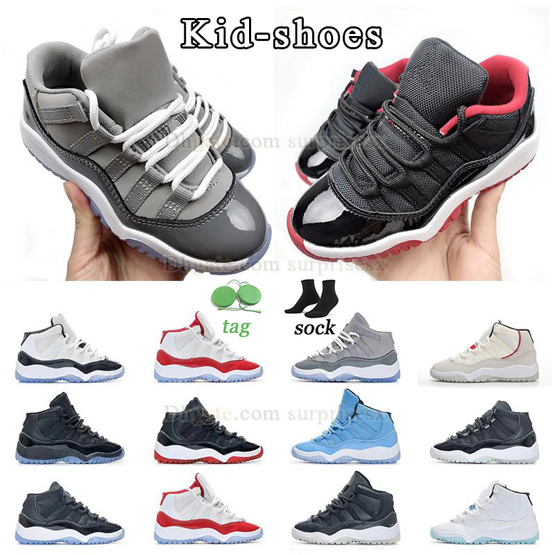 

new fashion kid shoes infant basketball shoes jumpman 11 cool grey bred kids sneakers child shoe big size 4y boys and girls legend blue university trainers toddler, B01 citrus low 26-35