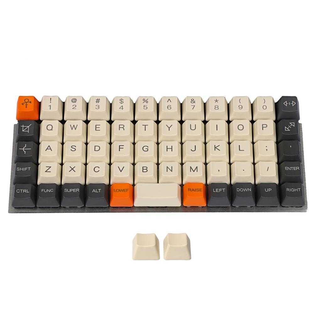 Keyboards Planck V2 Niu40 Keyset Carbon Laser-Etched 40% Top print Keycap 1.5mm Thickness PBT R230919-image-869210609