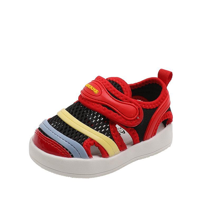 

First Walkers Kids Shoes Toddler Baby Booties Child Caterpillar Sandals Summer Girls Boys Breathable Soft Bottom F10722, C2