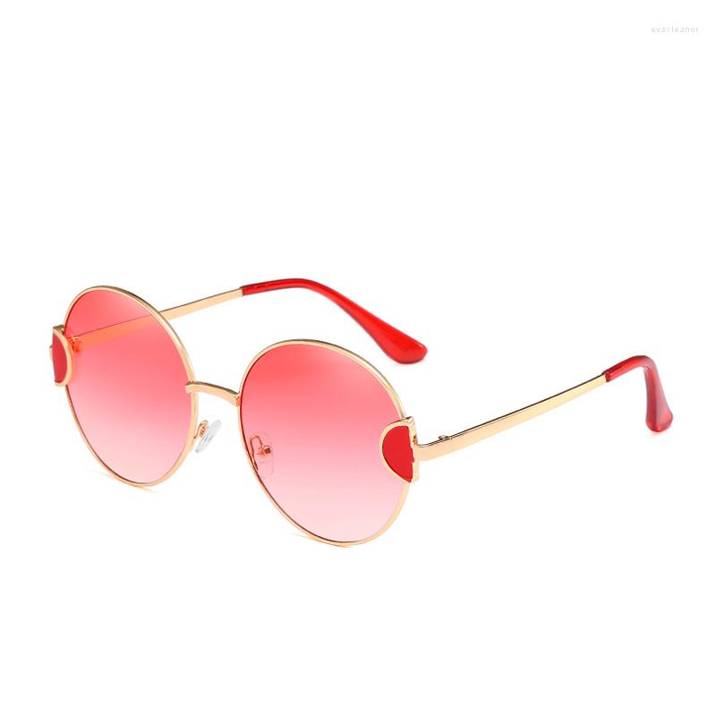 

Sunglasses Luxury Round Women Sun Glasses For Men Vintage Ladies Eyewear Goggles Oculos UV400 Shades 66347J
