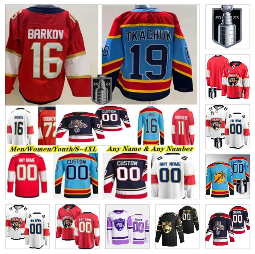 

Matthew Tkachuk Floridas Stanley Cup Final Jersey Panther Aleksander MNHLDDD Barkov Anton Lundell Carter Verhaeghe Aaron Ekblad Ryan Lomberg Patric Hornqvist, Color